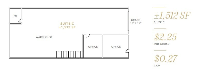 1610 Dell Ave, Campbell, CA à louer Plan d’étage– Image 1 sur 1