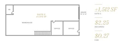 1610 Dell Ave, Campbell, CA à louer Plan d’étage– Image 1 sur 1