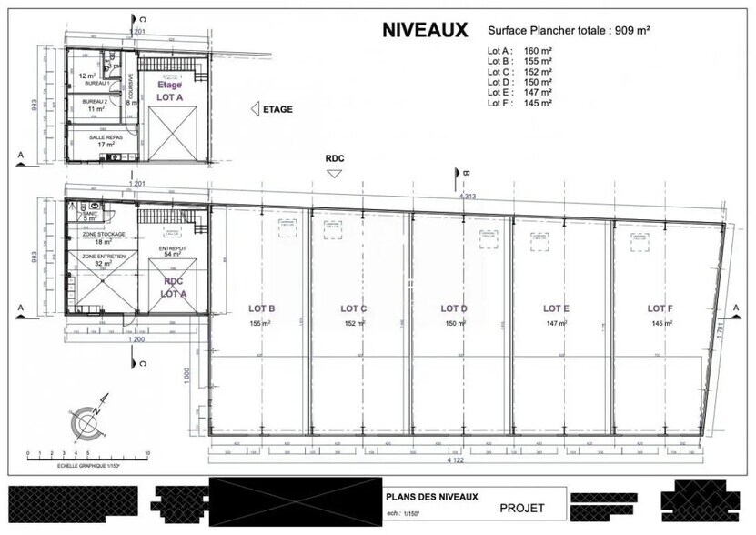 Industriel/Logistique dans Saint-Paul-Trois-Châteaux à louer - Plan d’étage – Image 2 sur 3