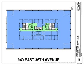 949 E 36th Ave, Anchorage, AK à louer Plan d’étage– Image 1 sur 5