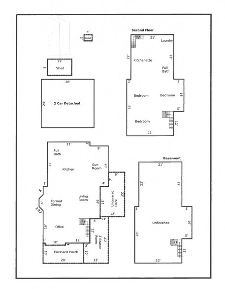 1025 Oneida St, Menasha, WI à vendre - Plan d’étage – Image 3 sur 8