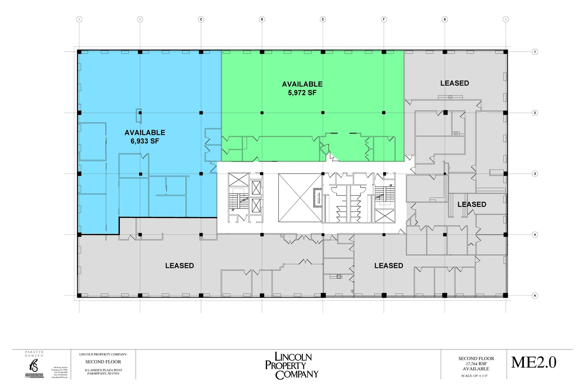 10 Lanidex Plz W, Parsippany, NJ à louer Plan d’étage– Image 1 sur 1