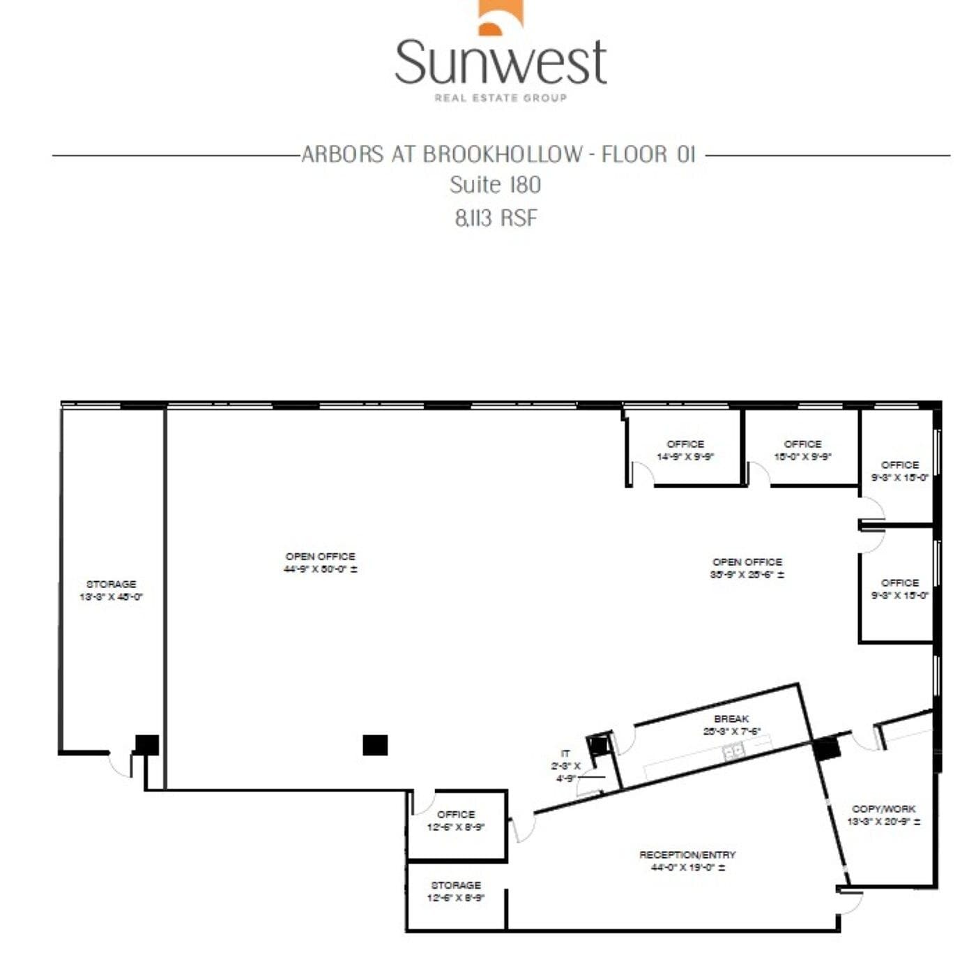 2201 E Lamar Blvd, Arlington, TX à louer Plan d’étage– Image 1 sur 1