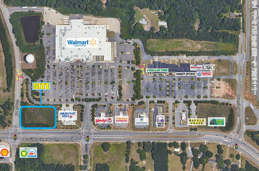 2900 Anvil Block Rd, Ellenwood, GA à louer - Photo principale – Image 1 sur 4