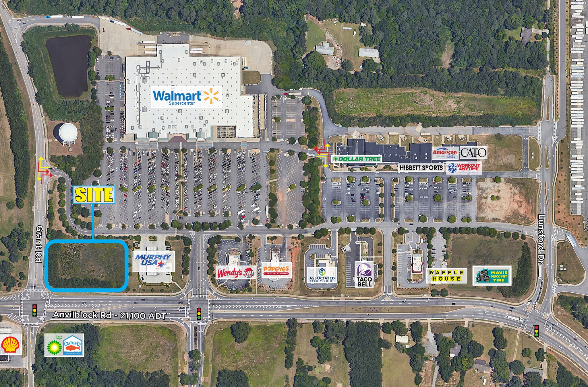 2900 Anvil Block Rd, Ellenwood, GA à louer Photo principale– Image 1 sur 5