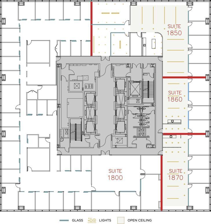 200 Spectrum Center Dr, Irvine, CA à louer Plan d’étage– Image 1 sur 1