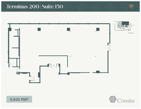 3280 Peachtree Rd, Atlanta, GA à louer Plan d’étage– Image 1 sur 4