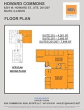 6201-6299 W Howard St, Niles, IL à louer Plan d’étage– Image 2 sur 2