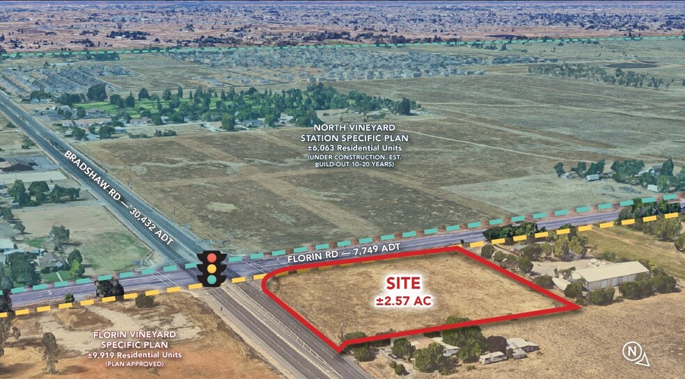 7190 Bradshaw Rd, Sacramento, CA à louer - Plan cadastral – Image 2 sur 2