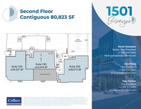 1501 Biscayne Blvd, Miami, FL à louer Plan d’étage– Image 1 sur 1