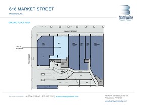 618-634 Market St, Philadelphia, PA à louer Plan de site– Image 1 sur 1