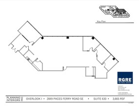 2849 Paces Ferry Rd SE, Atlanta, GA à louer Plan d’étage– Image 1 sur 1