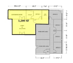 933 Lee Rd, Orlando, FL à louer Plan d’étage– Image 1 sur 1