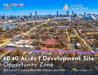Plus de détails pour 233 Joseph E Lowery Blvd NW, Atlanta, GA - Terrain à vendre