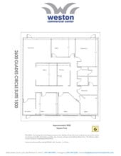 2900 Glades Cir, Weston, FL à louer Plan de site– Image 1 sur 1