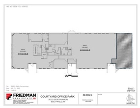 28280-28290 Franklin Rd, Southfield, MI à louer Plan d’étage– Image 1 sur 1