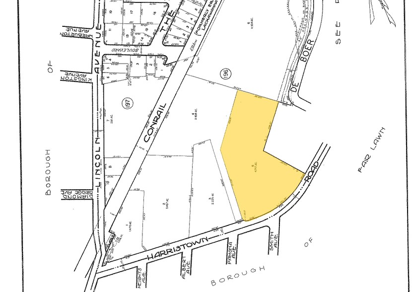 85 Harristown Rd, Glen Rock, NJ à louer - Plan cadastral – Image 2 sur 7