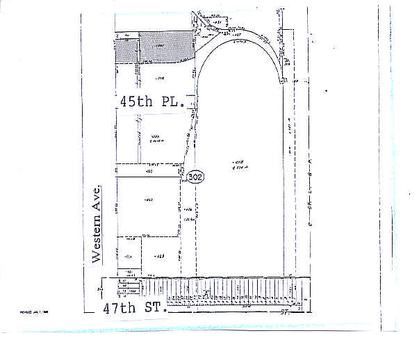 4501 S Western Blvd, Chicago, IL à vendre - Plan cadastral – Image 3 sur 3