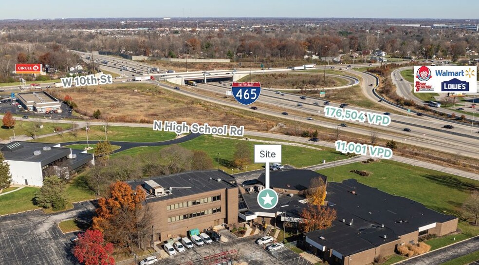 720-722 N High School Rd, Indianapolis, IN à vendre - Photo de l’immeuble – Image 3 sur 14