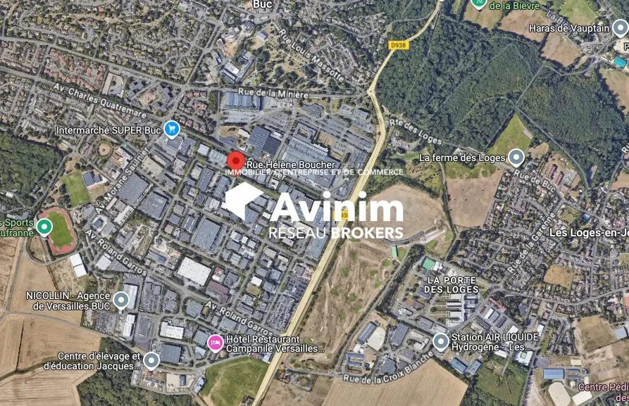 Local d’activités dans Buc à louer - Photo de l’immeuble – Image 2 sur 4