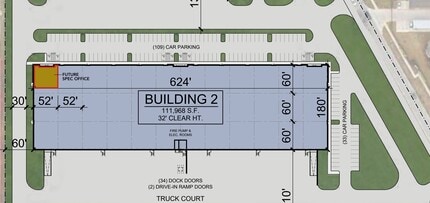 6001 Old Decatur Rd, Fort Worth, TX à louer Plan de site– Image 1 sur 1