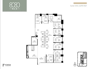 8080 N Central Expy, Dallas, TX à louer Plan d’étage– Image 1 sur 1