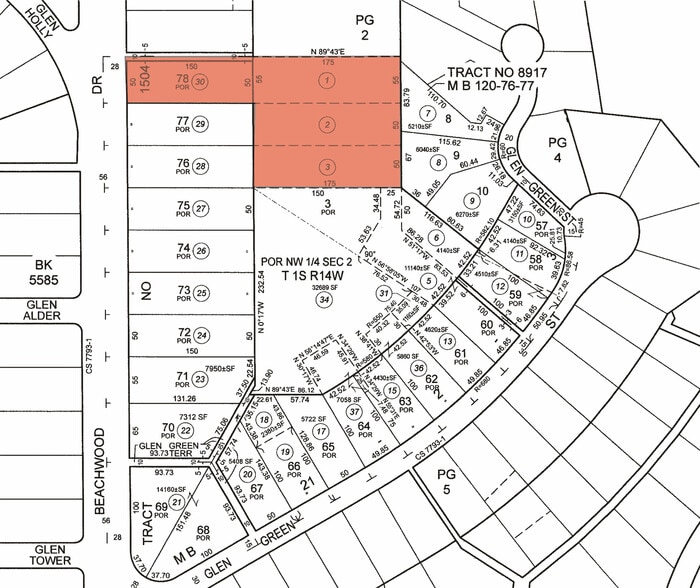 2592 N Beachwood Dr, Los Angeles, CA à vendre - Plan cadastral – Image 3 sur 33