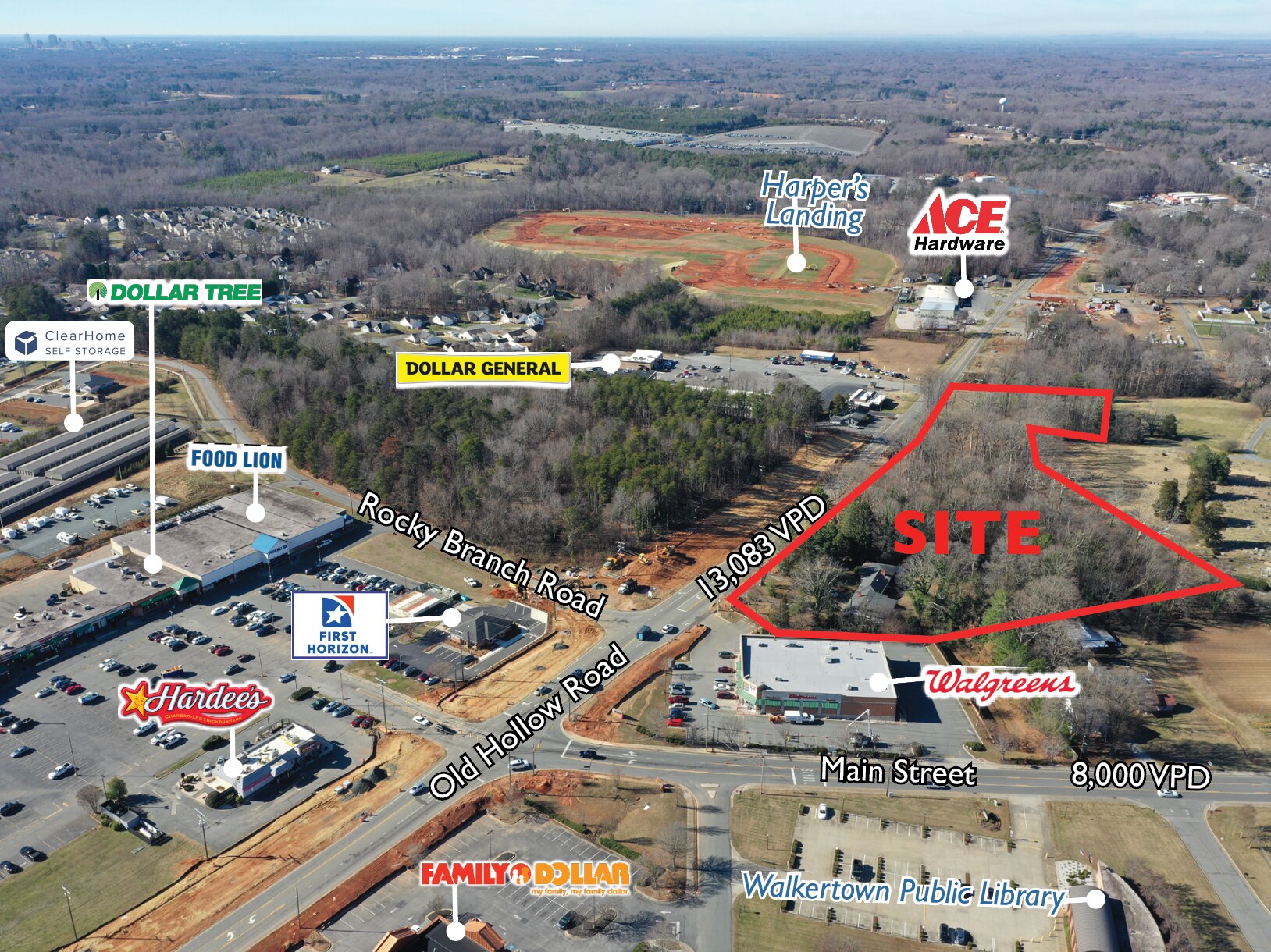 2965 Old Hollow Rd, Walkertown, NC à vendre Photo principale– Image 1 sur 7