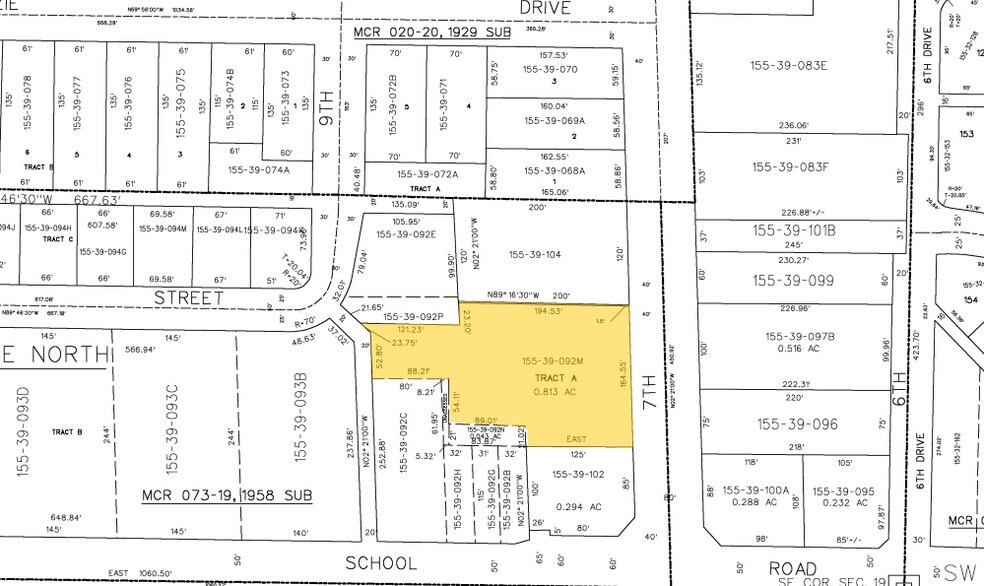 4116 N 7th Ave, Phoenix, AZ à vendre - Plan cadastral – Image 3 sur 12