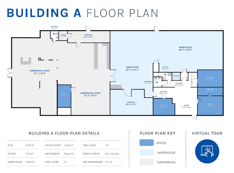 2140 Canton Rd, Marietta, GA à vendre - Plan d’étage – Image 2 sur 9
