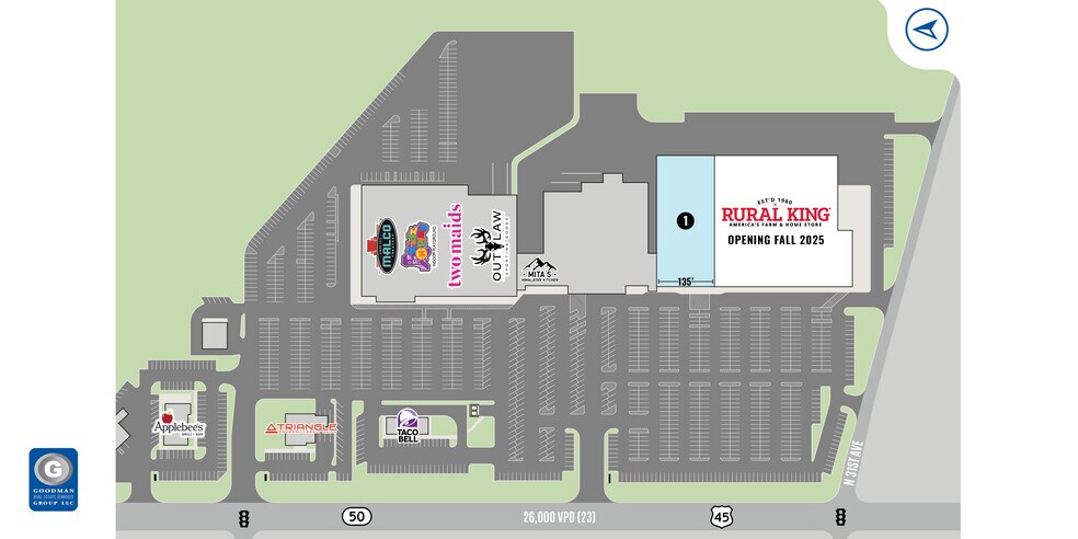 2308-2310 Highway 45 N, Columbus, MS à louer - Plan de site – Image 3 sur 5