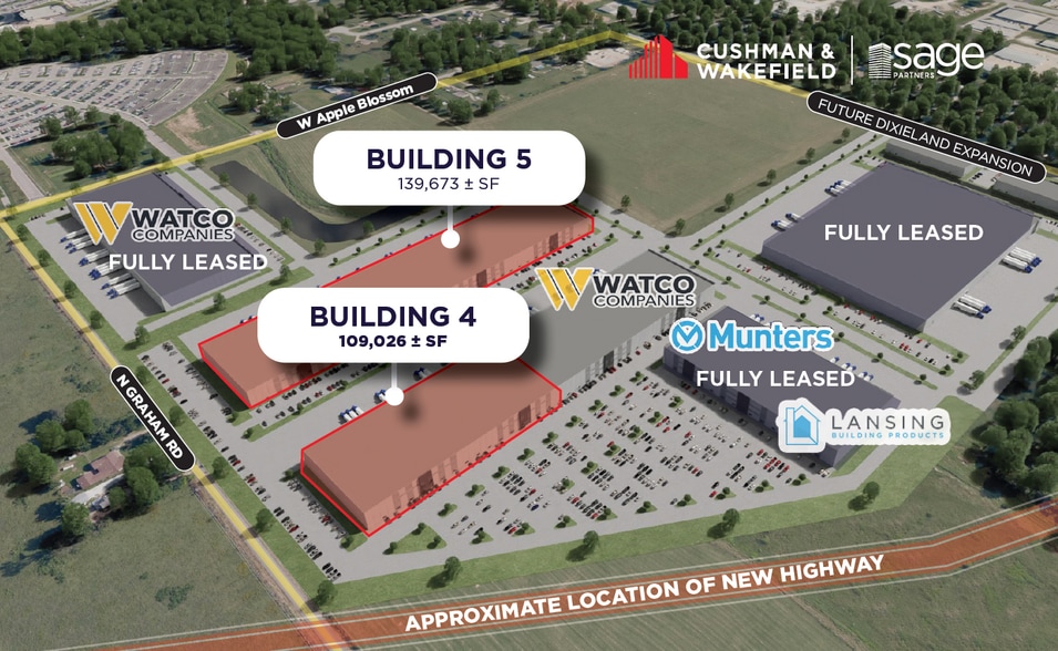 621 W Apple Blossom Ave, Lowell, AR à louer - Plan de site – Image 3 sur 4