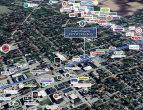 316 S Main St, Paris, IL - Vue aérienne  vue de carte