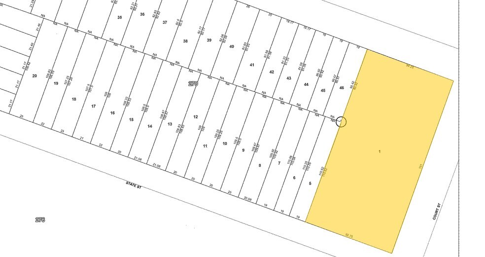 94-110 Court St, Brooklyn, NY à louer - Plan cadastral – Image 2 sur 6