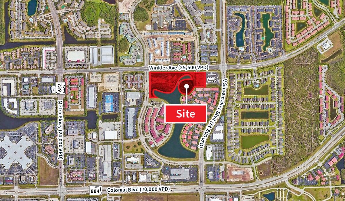 3350-3450 Winkler Ave, Fort Myers, FL à vendre Photo de l’immeuble– Image 1 sur 4