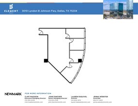 3010 Lyndon B Johnson Fwy, Dallas, TX à louer Plan d’étage– Image 2 sur 2