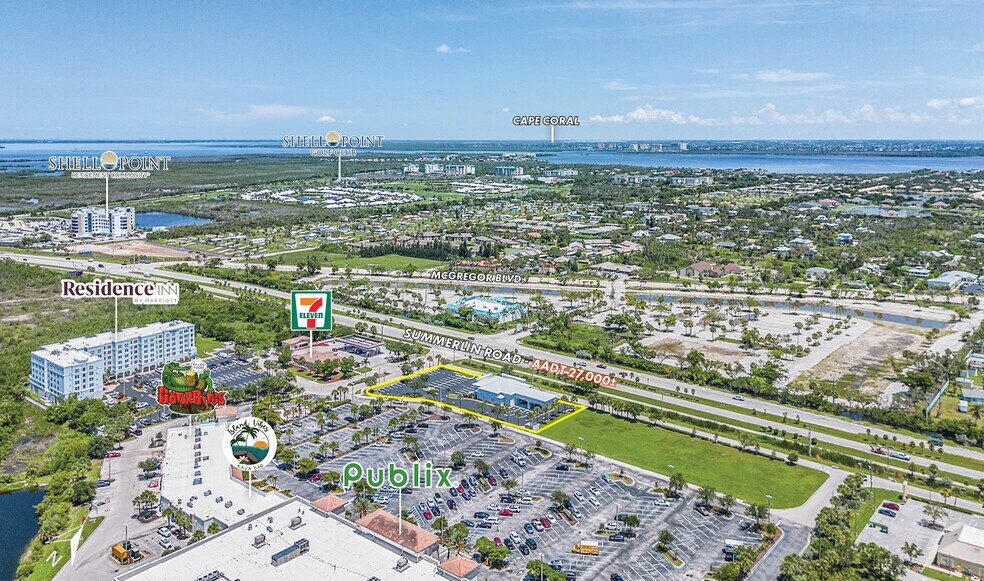 20251 Summerlin Rd, Fort Myers, FL à vendre - Aérien – Image 3 sur 8
