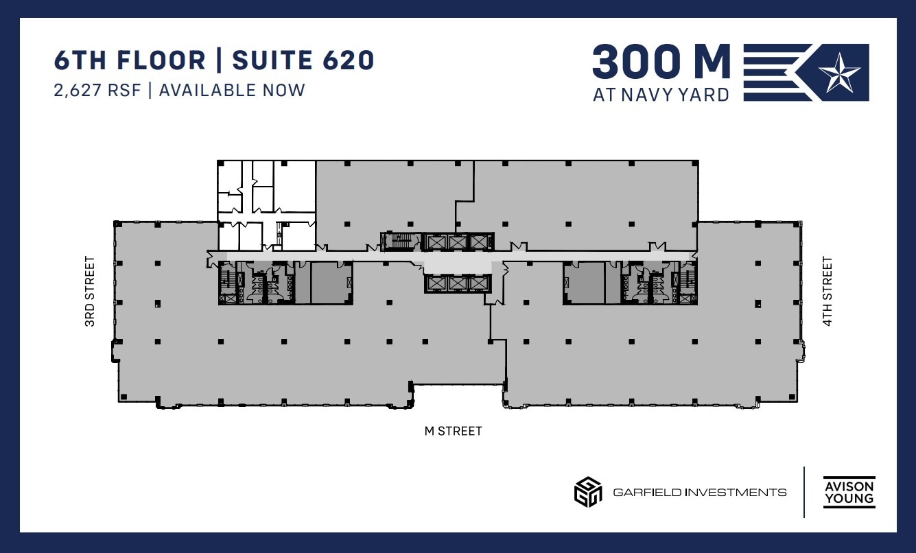 300 M St SE, Washington, DC à louer Plan d’étage– Image 1 sur 1