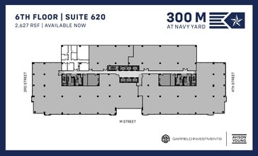 300 M St SE, Washington, DC à louer Plan d’étage– Image 1 sur 1