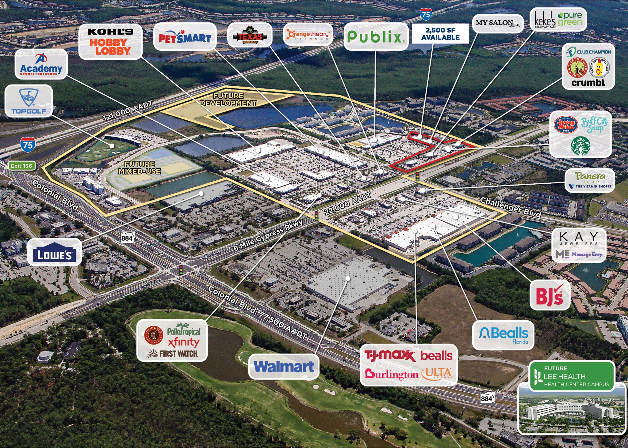 9601 Six Mile Cypress Pky, Fort Myers, FL à louer Photo de l’immeuble– Image 1 sur 3