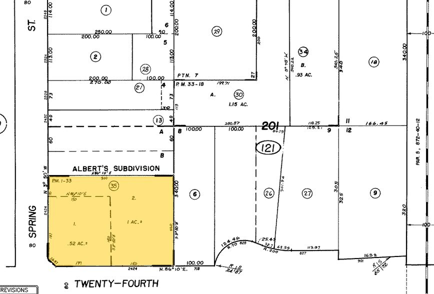 2424 Spring St, Paso Robles, CA à louer - Plan cadastral – Image 3 sur 3