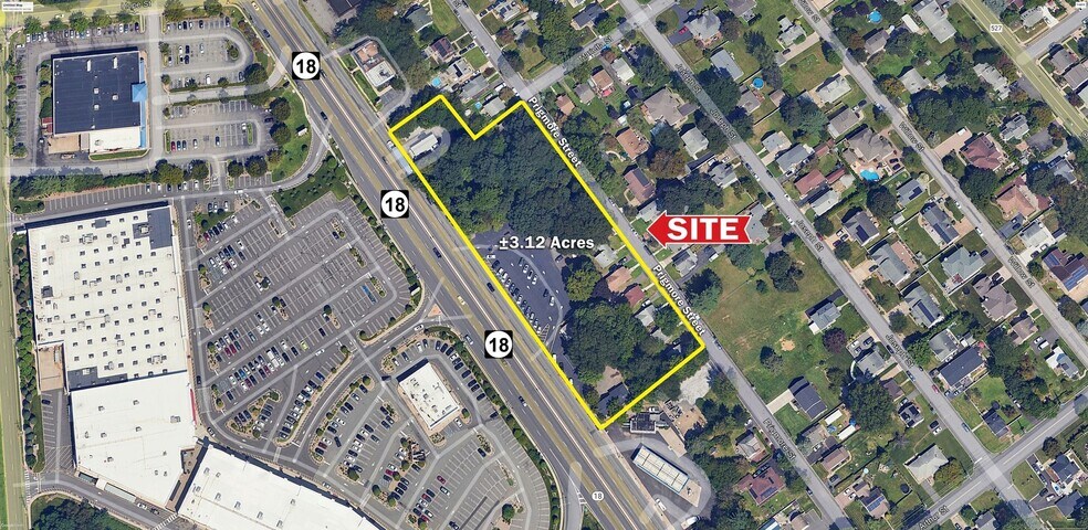 ±3.12 Acre Route 18 & Prigmore Road Port portefeuille de 3 biens à vendre sur LoopNet.fr - Aérien – Image 2 sur 2