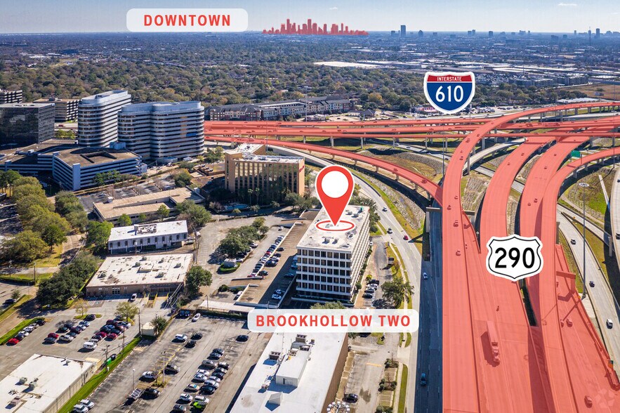 9800 Northwest Fwy, Houston, TX à louer - Photo de l’immeuble – Image 3 sur 24