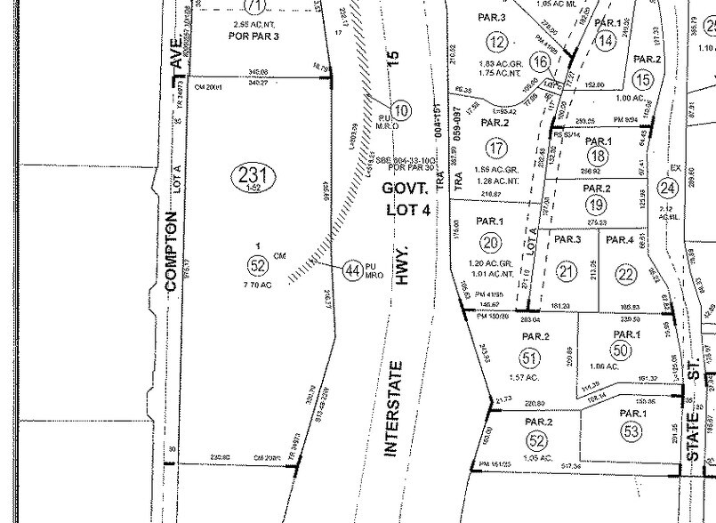 2083 Compton Ave, Corona, CA à louer - Plan cadastral – Image 2 sur 13