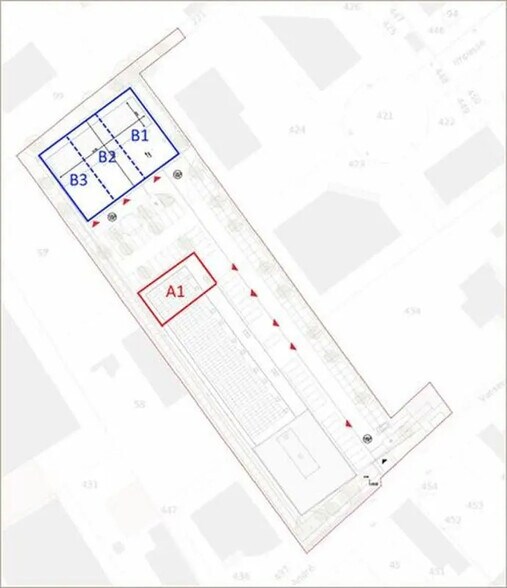 Local d’activités dans Toulouse à louer - Plan de site – Image 3 sur 5
