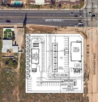 Plus de détails pour 1540 W Avenue L, Lancaster, CA - Terrain à louer