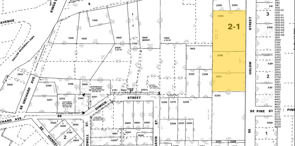 211 SE Uglow St, Dallas, OR à vendre - Plan cadastral – Image 2 sur 31
