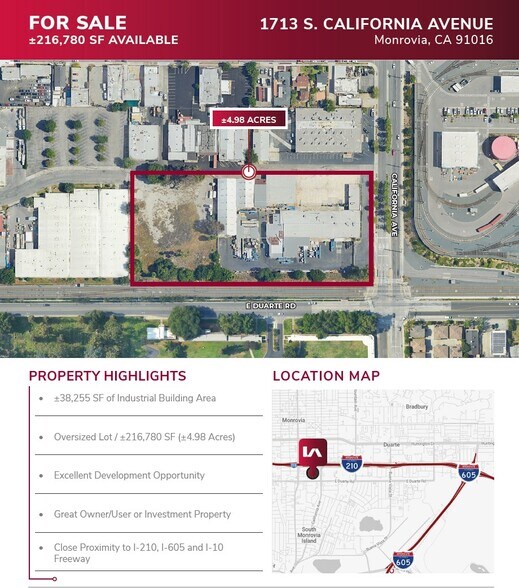 1713 S California Ave, Monrovia, CA à vendre - Photo de l’immeuble – Image 1 sur 6