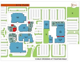 Plus de détails pour 44075-44275 W 12 Mile Rd, Novi, MI - Local commercial à louer