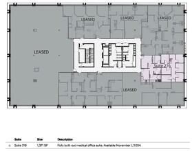 501 N Frederick Ave, Gaithersburg, MD à louer Plan d’étage– Image 1 sur 1